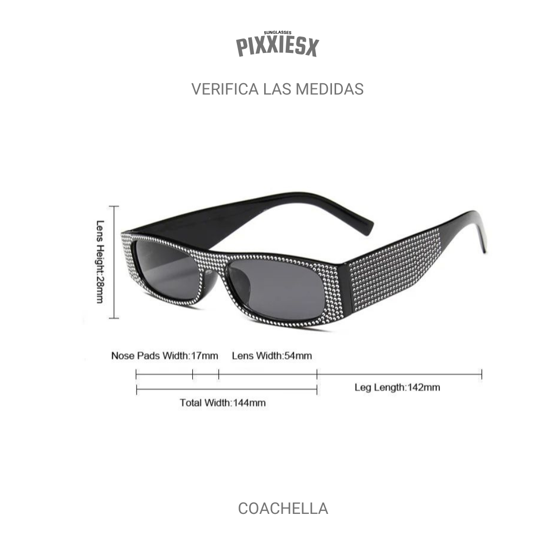 PIXXIESX COACHELLA TRANSPARENT