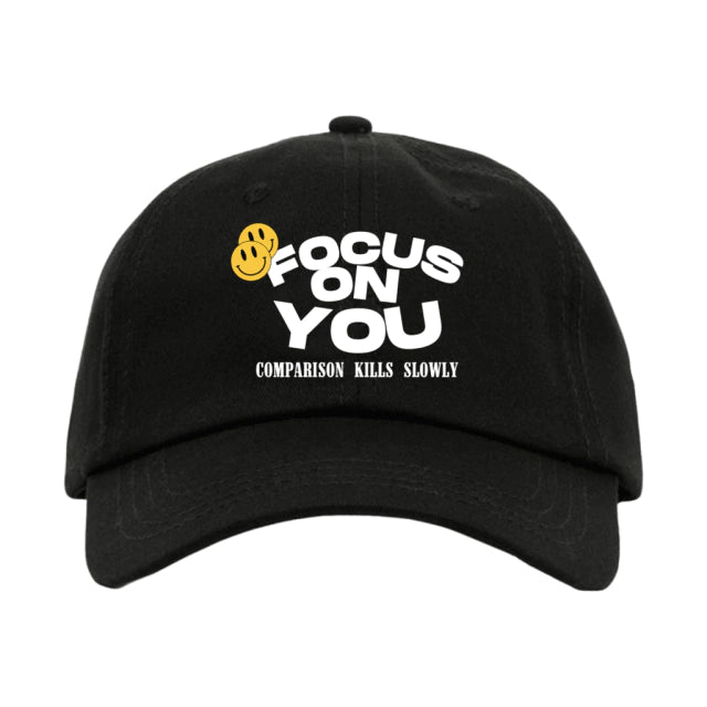FOCUS DAD HAT-BLACK