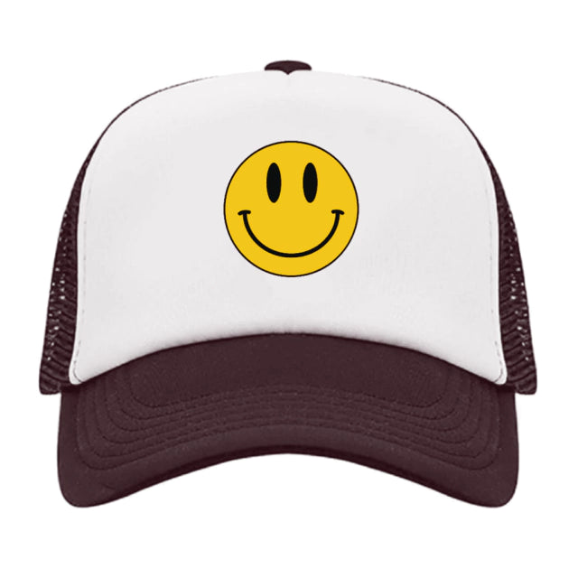 SMILE TRUCKER DAD HAT-MOCA