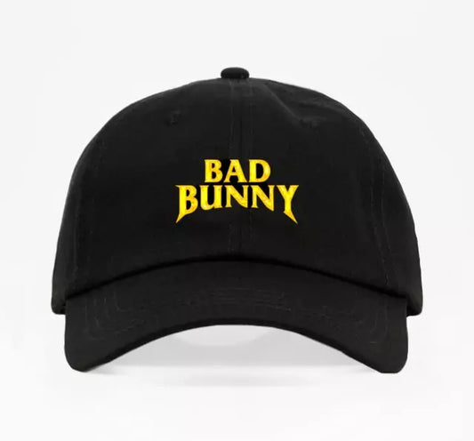 BAD BUNNY DAD HAT - BLACK