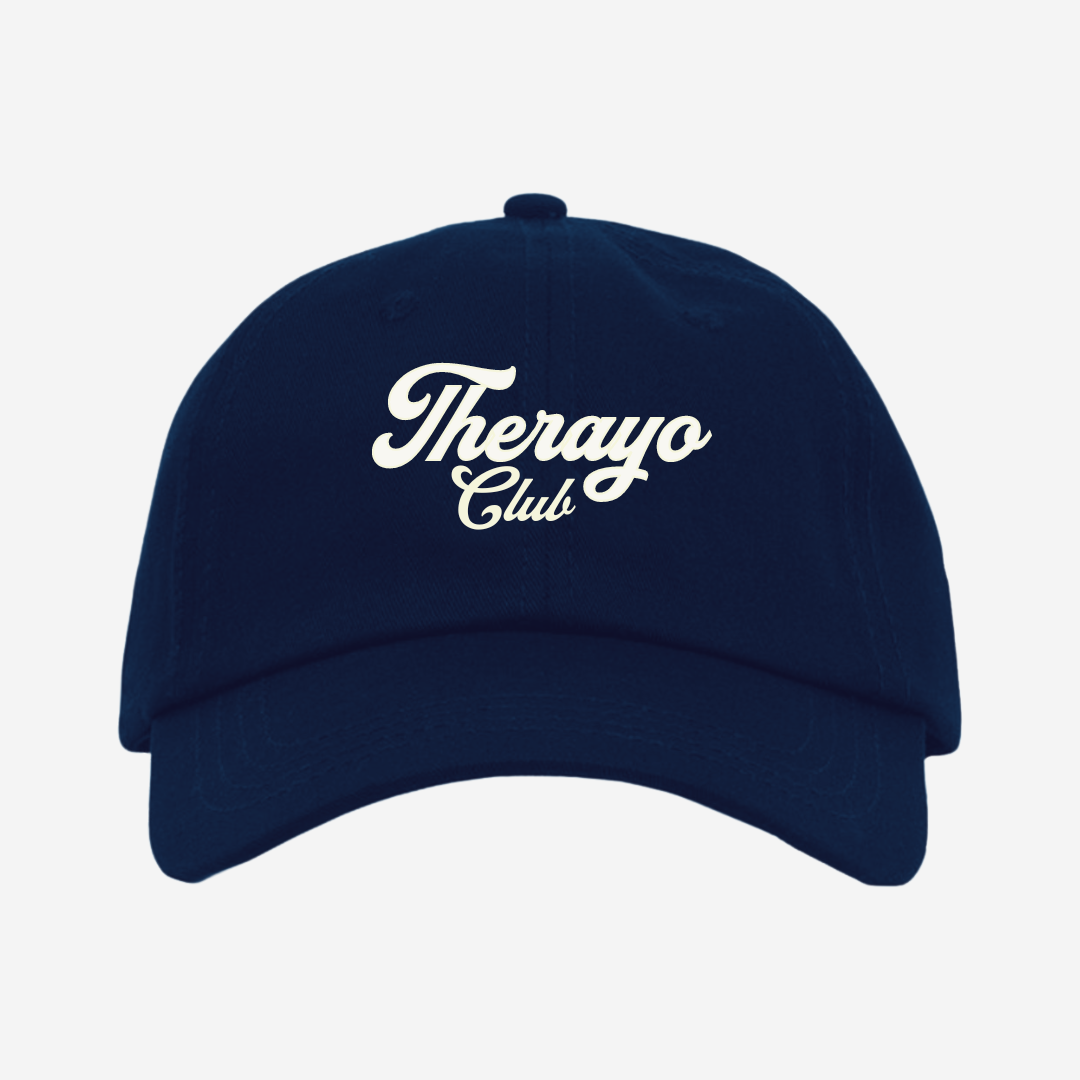 THERAYO CLUB DAD HAT -BLUE