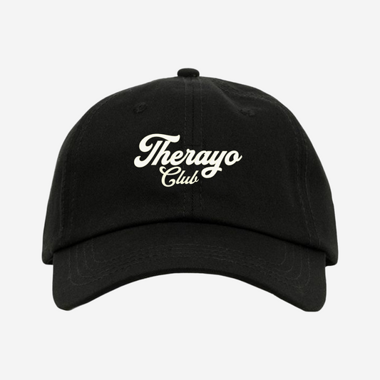 THERAYO CLUB DAD HAT -BLACK
