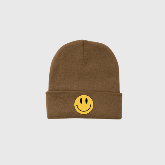 BEANIE SMILE-MOCCA